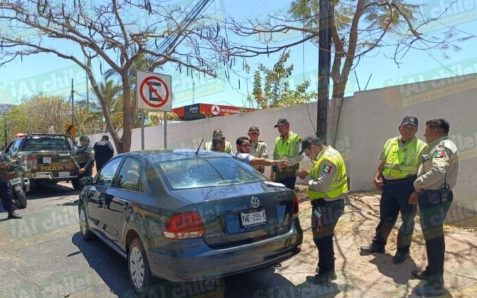 Intensa movilización en el periférico de Mérida; hubo dos robos de vehículos