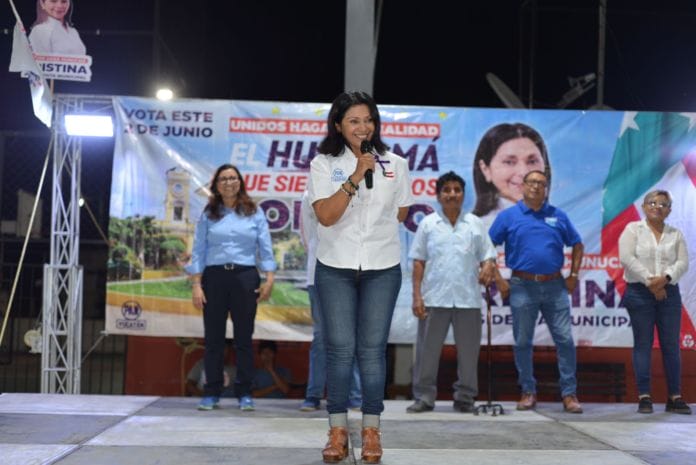 Trabajo en equipo para lograr mayores oportunidades para Hunucmá, la propuesta de Cristina Pérez, candidata a la alcaldía por el PAN