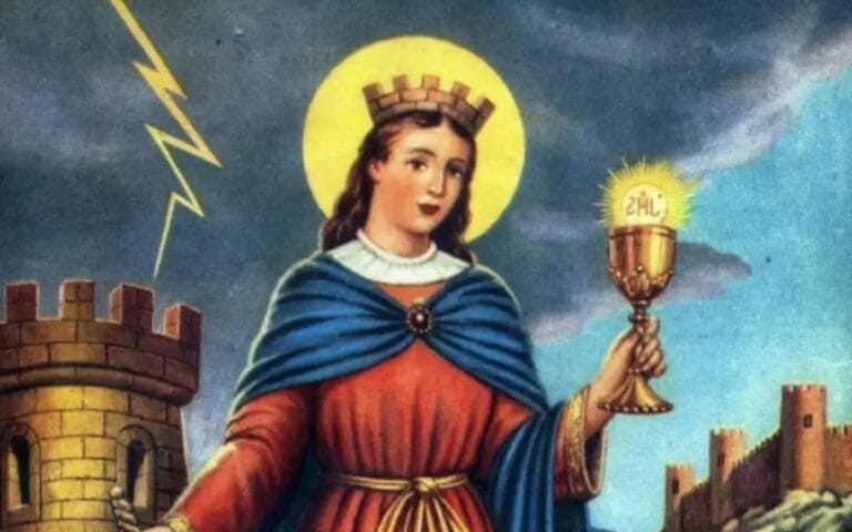 oración a Santa Bárbara