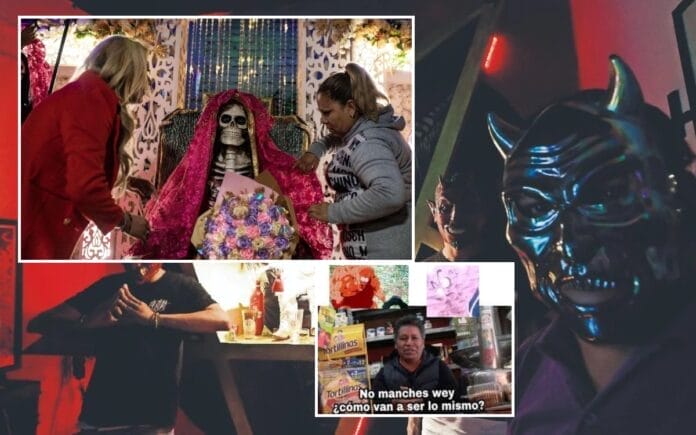 La Santa Muerte diablo