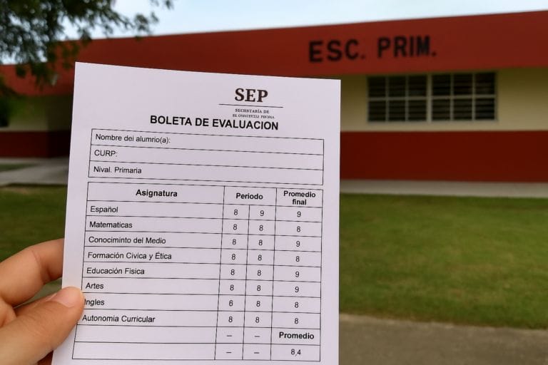 descargar calificaciones SEP 2025