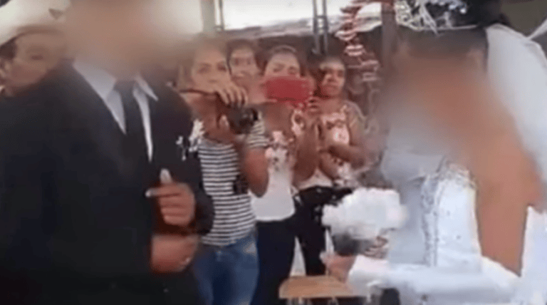 Chavita de 12 años se casa con un "Don" y las autoridades comienzan una investigación