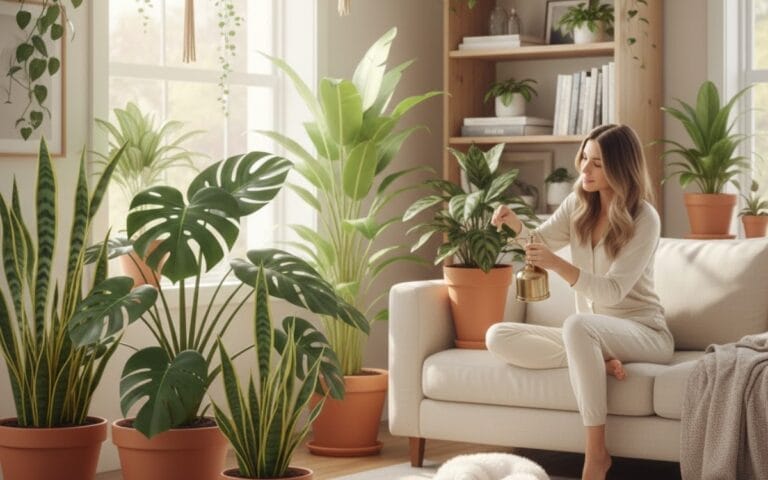 Plantas de interior decoración