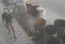 Imprudencia extrema: Jóvenes provocan explosión tras jugar con fuego y barriles (VIDEO) explosión barriles jóvenes