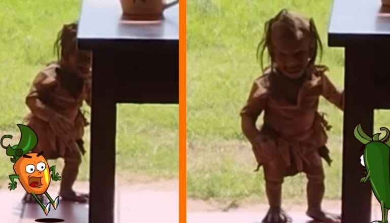 Captan supuesto chaneque dentro de una casa en medio del monte