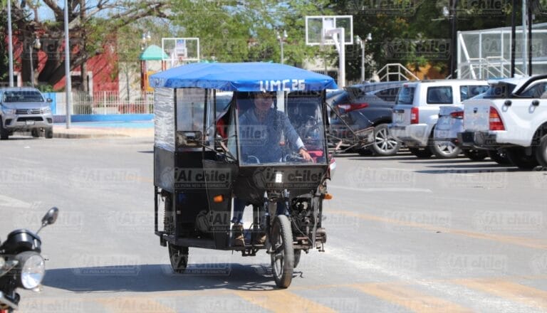 Mare, anuncian regulación para mototaxis en Yucatán para poner orden