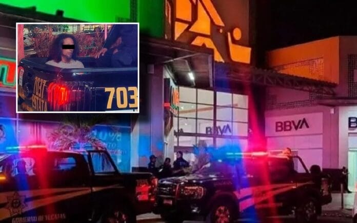 detenido  supermercado plaza comercial