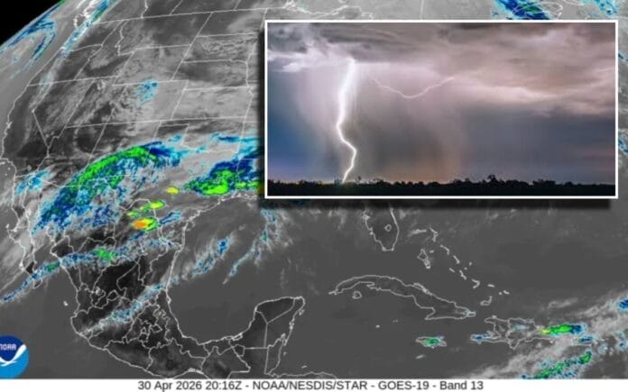 Frente frío Yucatán clima pronóstico