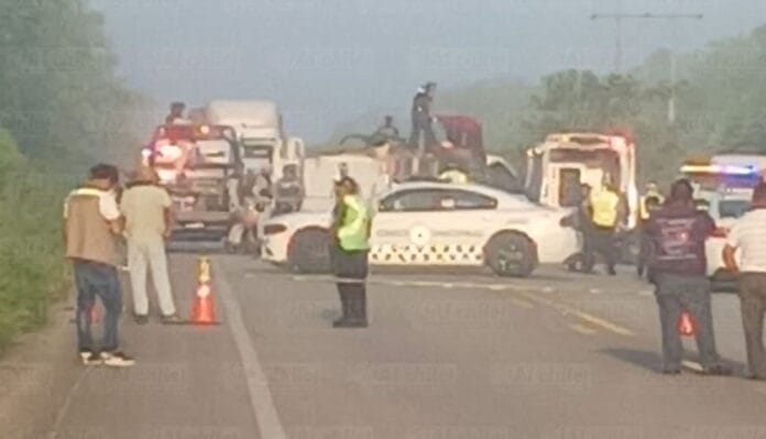 Tragedia en la Mérida-Cancún: neblina provoca mortal accidente