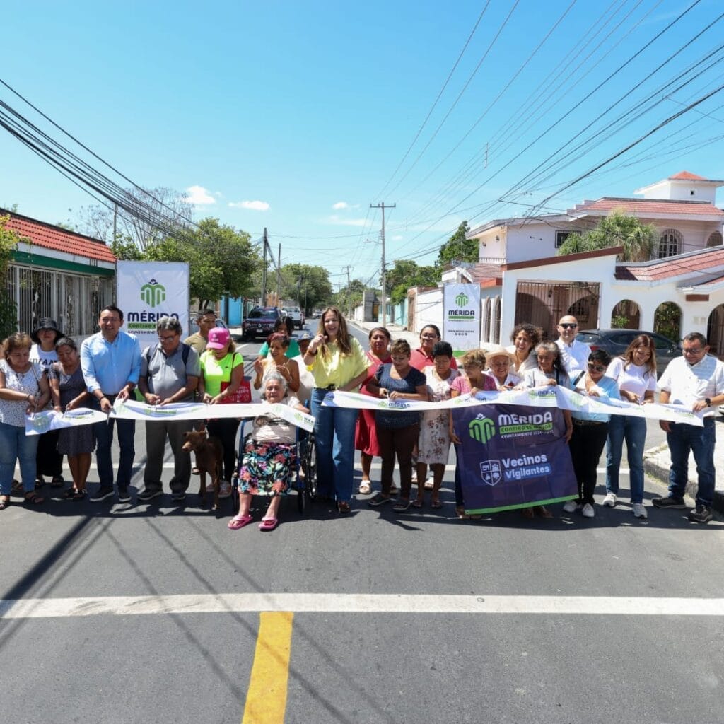 Mérida apuesta por la gente: inauguran parque y calles con participación ciudadana