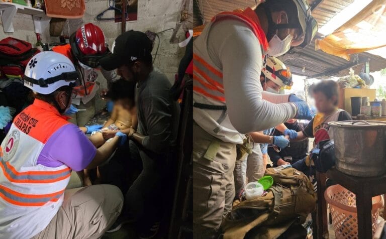 Tres chamaquitos terminan intoxicados tras comer galletas que su padre encontró en la basura