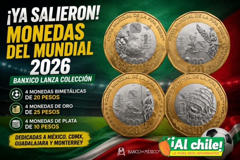 Ya salieron las monedas del Mundial 2026 y podrían valer una lana