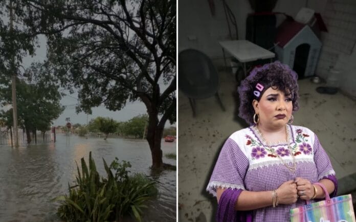 La Tía Chayo inundación en Gran Santa Fe