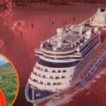 Influencer bajó de crucero con brote mortal de hantavirus y apareció en una boda masiva