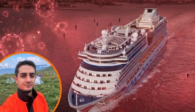 Influencer bajó de crucero con brote mortal de hantavirus y apareció en una boda masiva