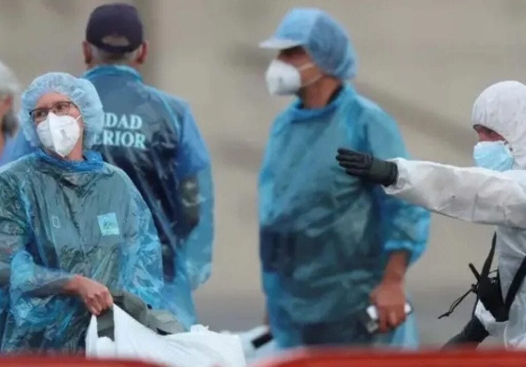 El brote comenzó en un crucero de lujo