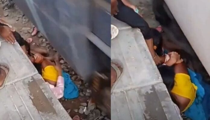 Pensaron que no la contaban”: mamá protegió a sus hijos con su cuerpo mientras el tren les pasaba encima