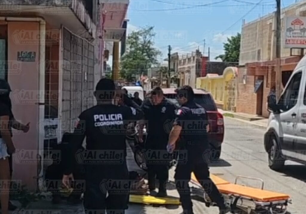 Pistoleros cazaron a motociclista en plena calle de Oxkutzcab: lo agarraron a plomazos