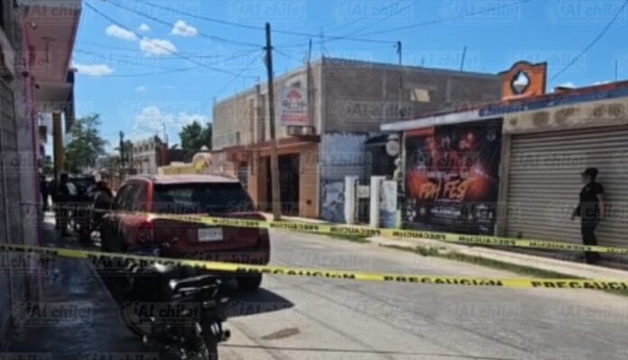 Pistoleros cazaron a motociclista en plena calle de Oxkutzcab: lo agarraron a plomazos