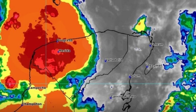 En Yucatán se va a caer del cielo con lluvias intensas hasta junio: alertan de rayos e inundaciones