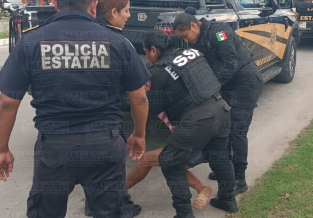 “Agarra tu pistola y mátame”: mujer gritó desesperada mientras era arrestada por la SSP