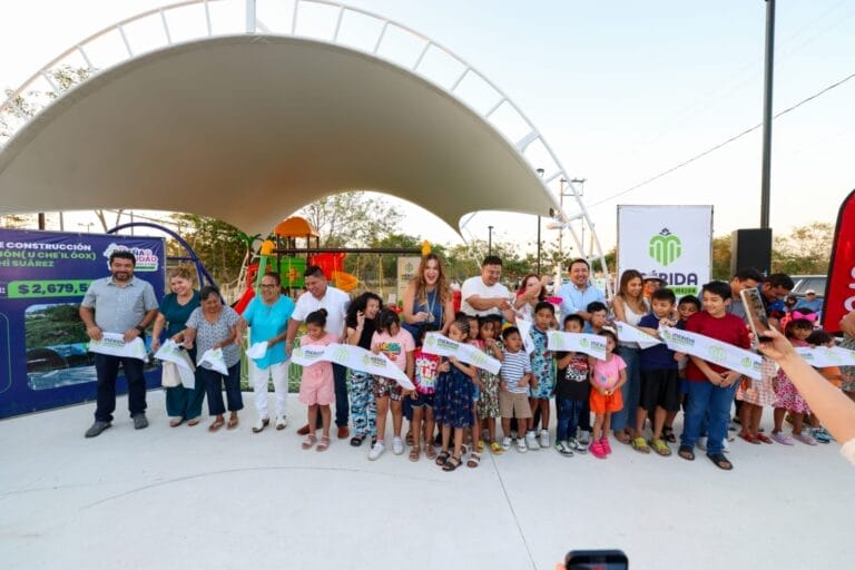 Parque “Árbol de Ramón” en Chichí Suárez: obra hecha por la gente en Mérida
