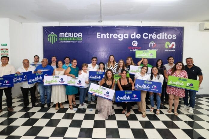Maa, Ceci Patrón rompe récord y dispara entrega de créditos para negocios en Mérida