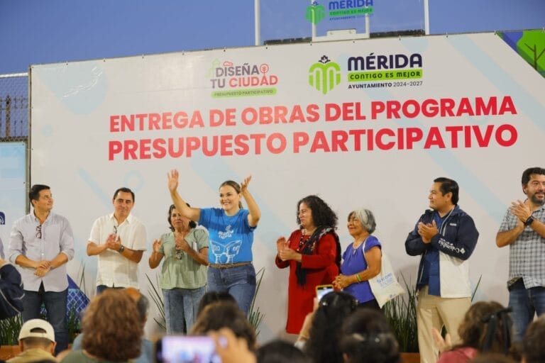 Ceci Patrón promete enchular más de 300 colonias con parques, domos y espacios renovados