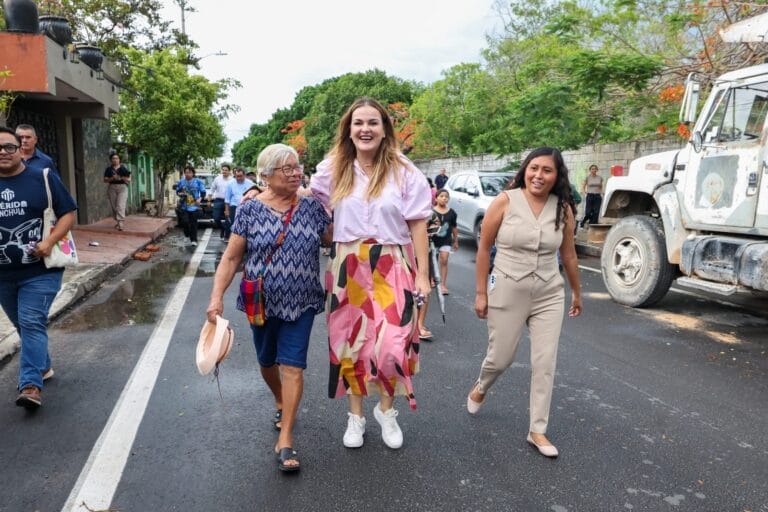 Ceci Patrón entrega calles renovadas y espacios rehabilitados en el sur de Mérida