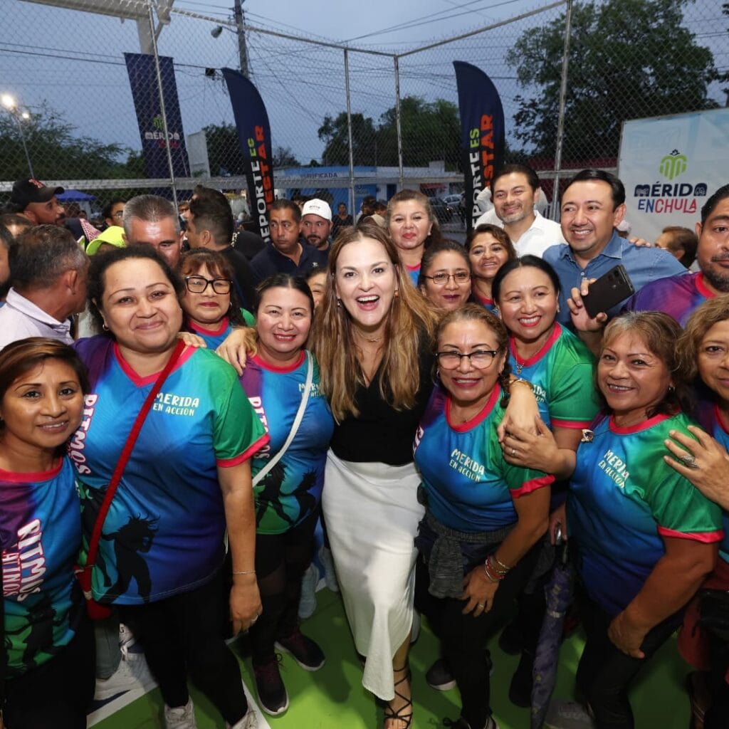 “Mérida merece lo mejor”: Cecilia Patrón inaugura nuevo domo en el sur de la ciudad