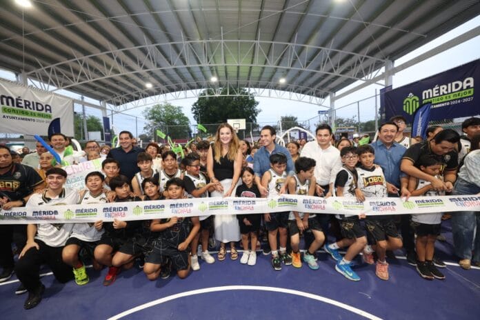 “Mérida merece lo mejor”: Cecilia Patrón inaugura nuevo domo en el sur de la ciudad “Mérida merece lo mejor”: Cecilia Patrón inaugura nuevo domo en el sur de la ciudad