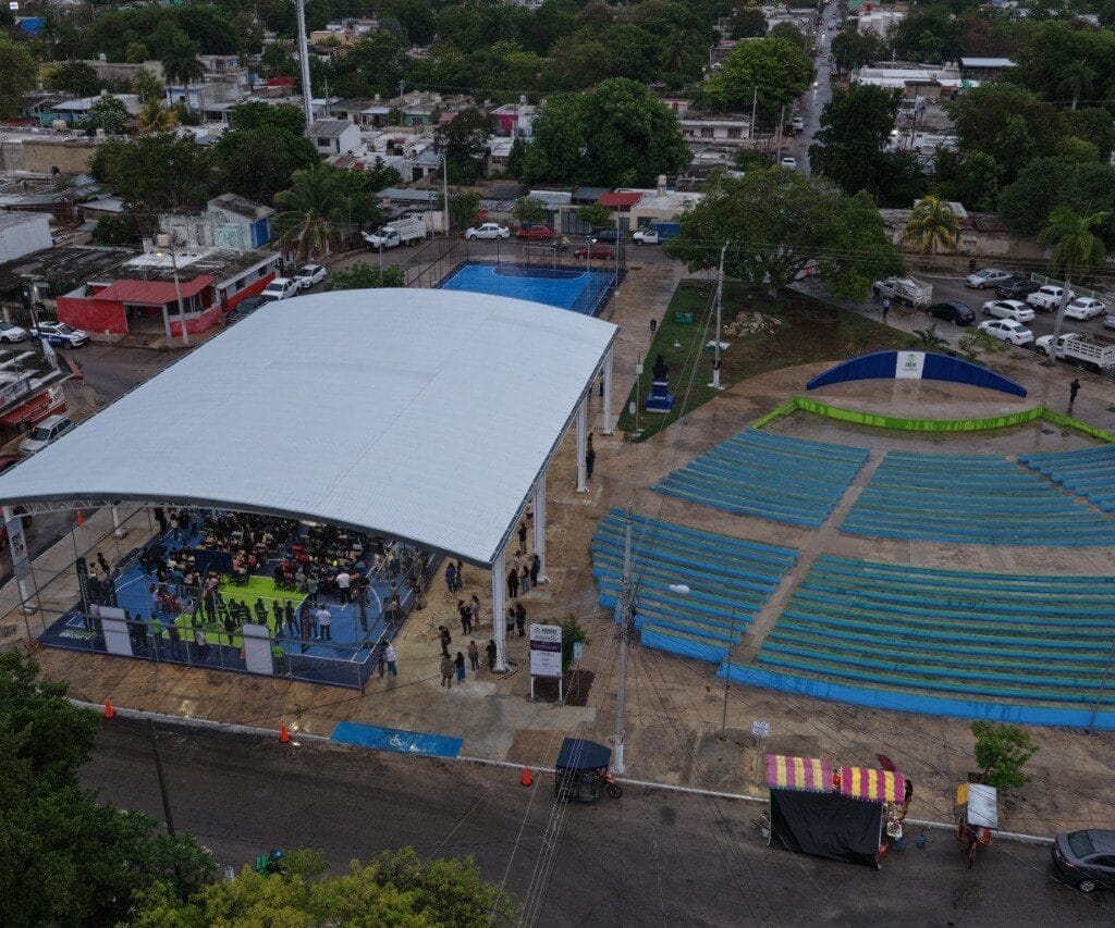 “Mérida merece lo mejor”: Cecilia Patrón inaugura nuevo domo en el sur de la ciudad