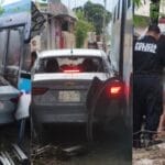 embestidas por un Va y Ven en la colonia Azcorra