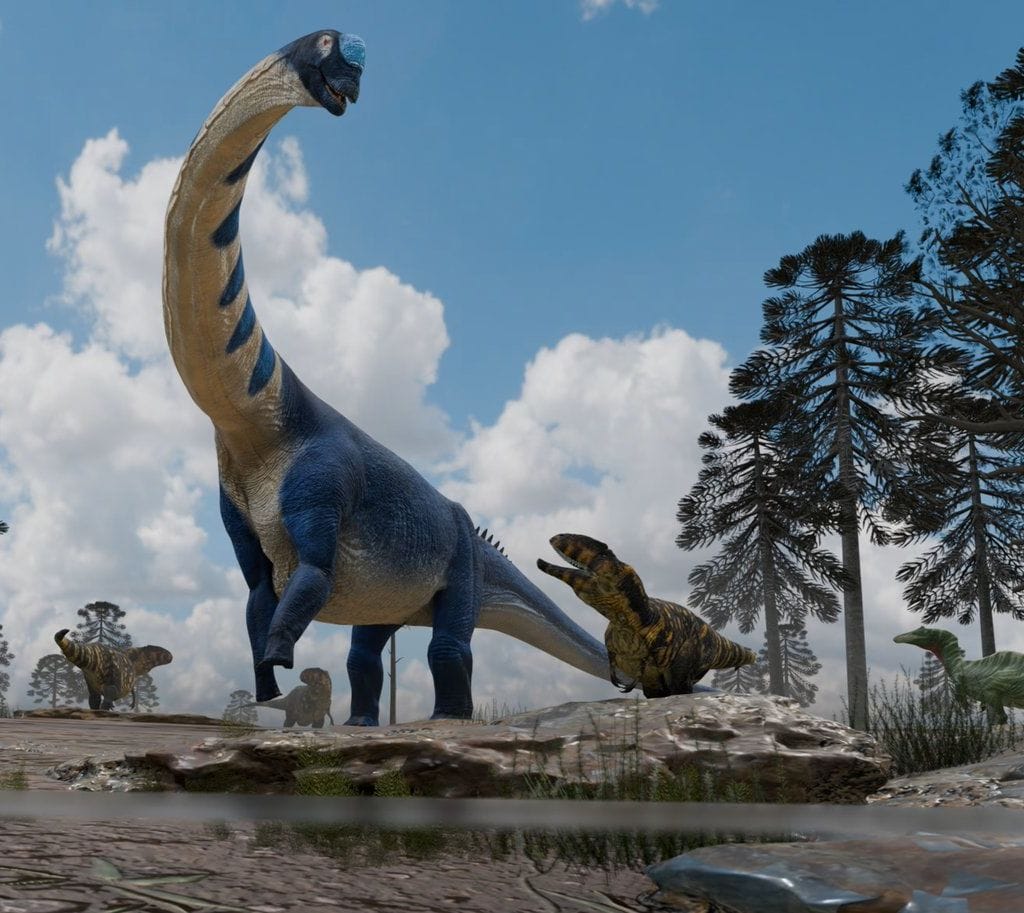 El “último titán”: descubren dinosaurio gigante que pesaba como nueve elefantes