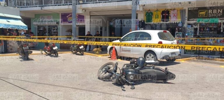 Frustran violento asalto en plaza del sur de Mérida; hubo plomazos y dos detenidos