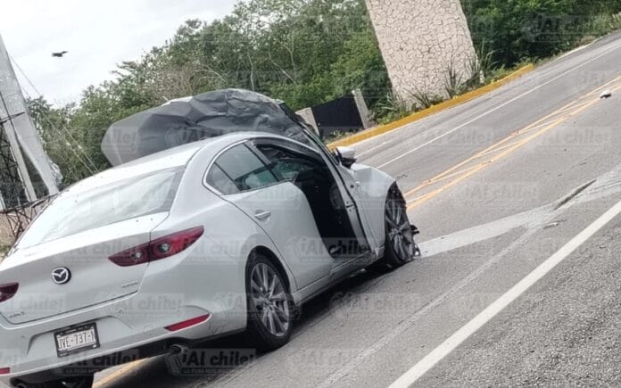 motociclistas fallecen Chicxulub Pueblo