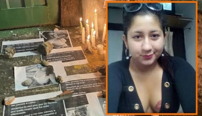Joven madre fallece tras ser quemada viva por su expareja