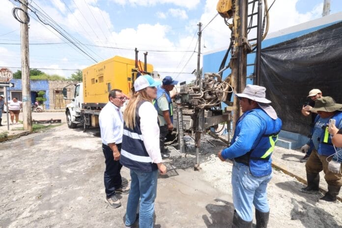 Cecilia Patrón acumulación de agua