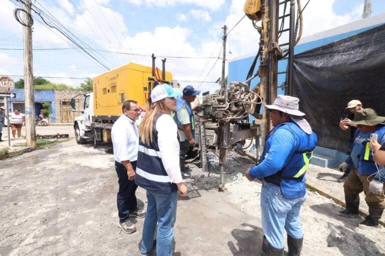 Cecilia Patrón acumulación de agua